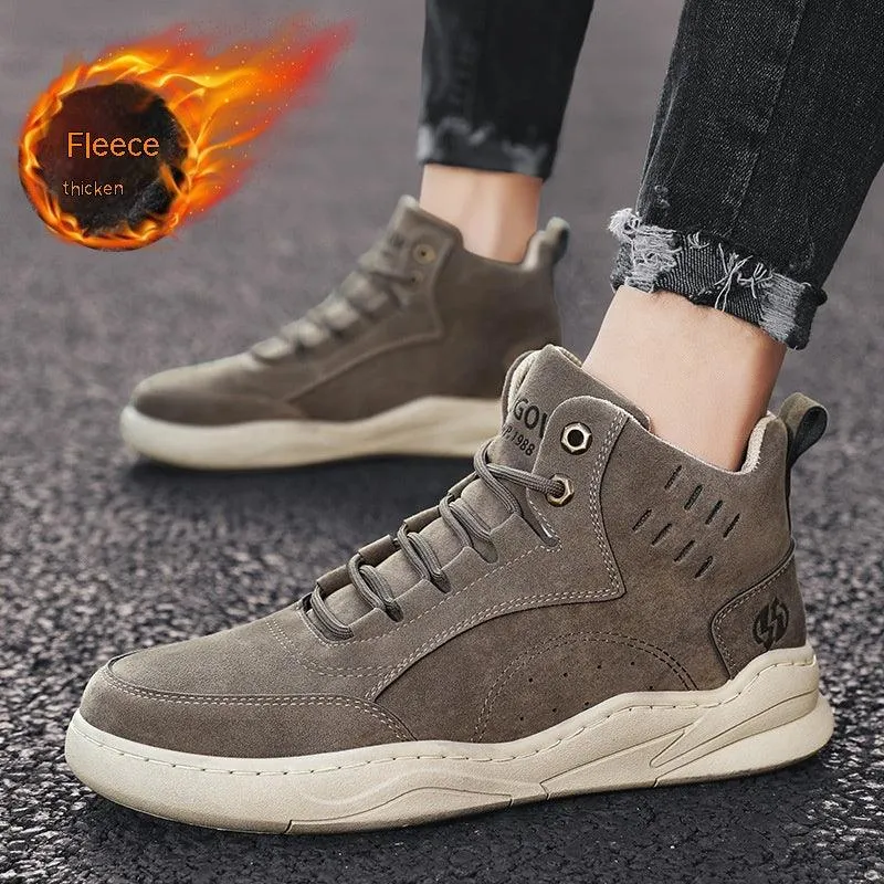 High-top Board Shoe Trendy Korean Casual