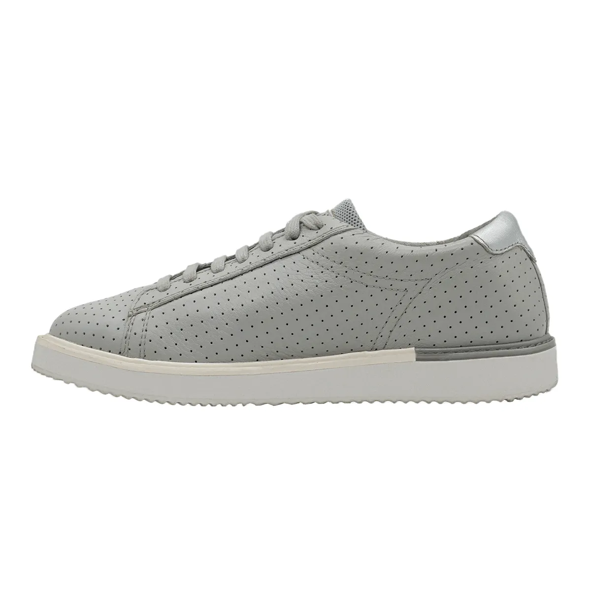 Hush Puppies Sabine Low-Top Sneakers Leather Grey Colour For Women