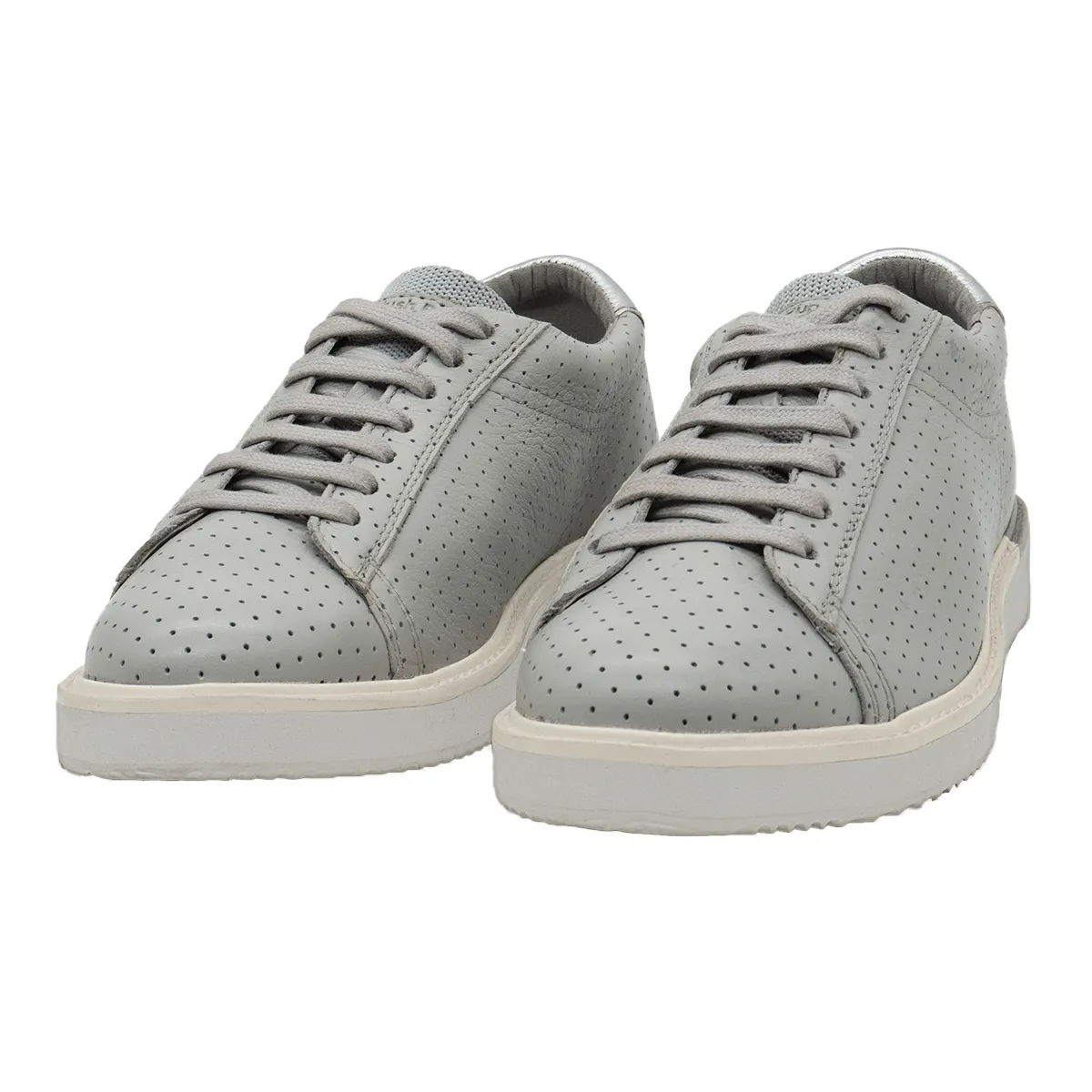 Hush Puppies Sabine Low-Top Sneakers Leather Grey Colour For Women