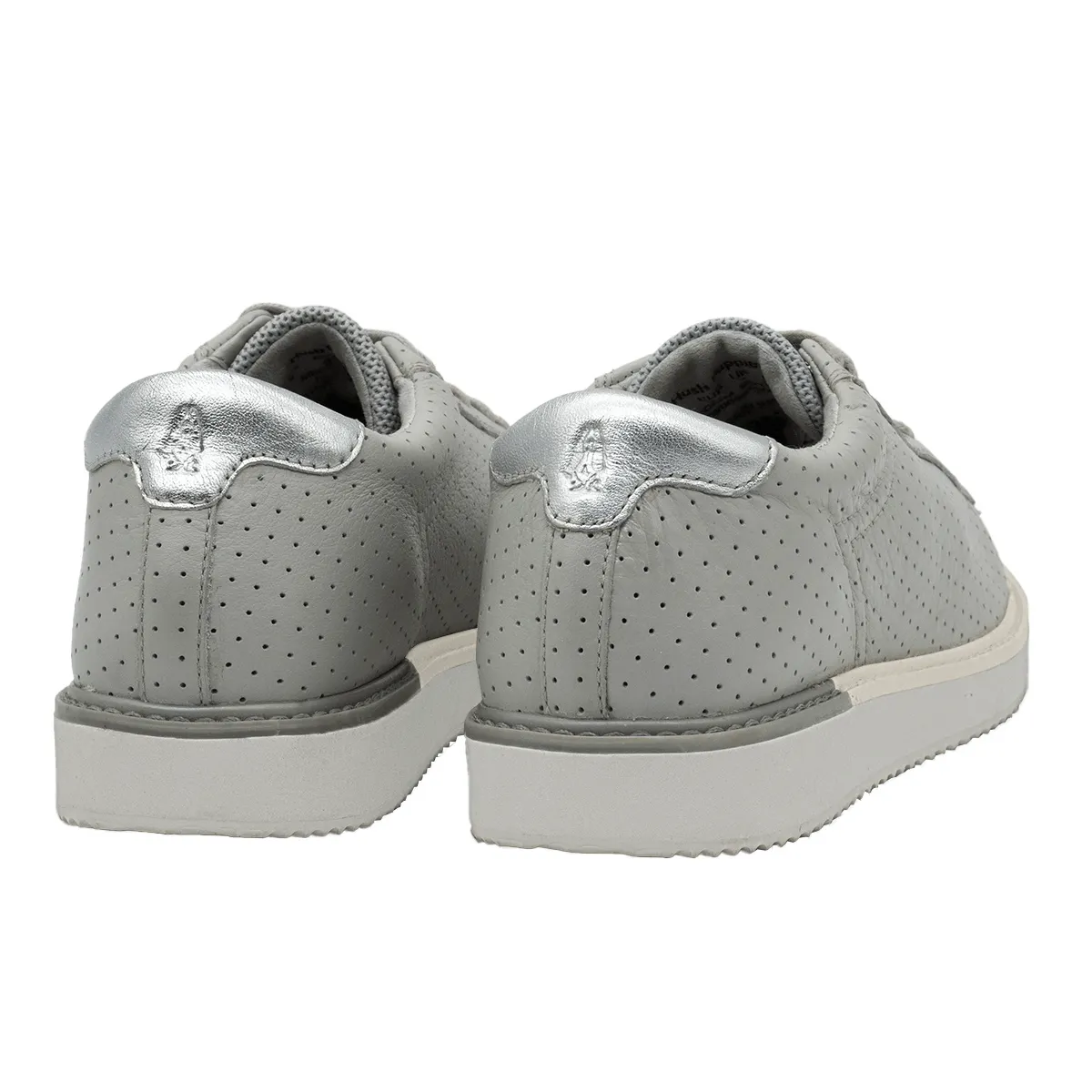 Hush Puppies Sabine Low-Top Sneakers Leather Grey Colour For Women