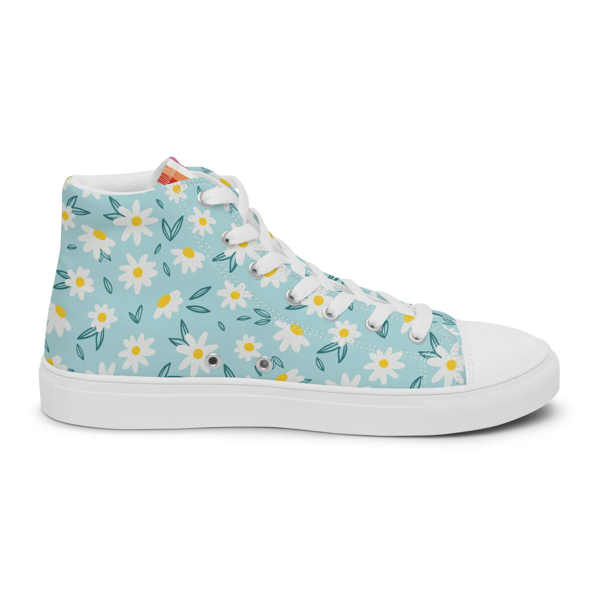 Lesbian Daisy High Top Shoes (female sizes)