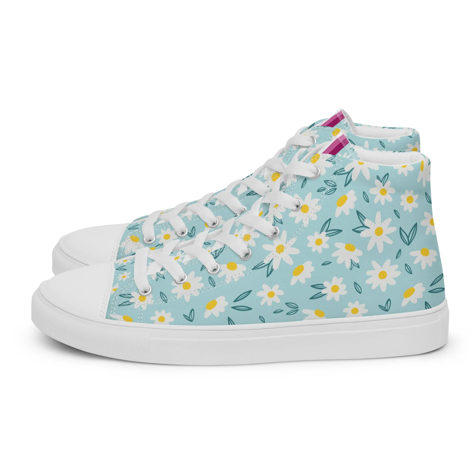 Lesbian Daisy High Top Shoes (female sizes)