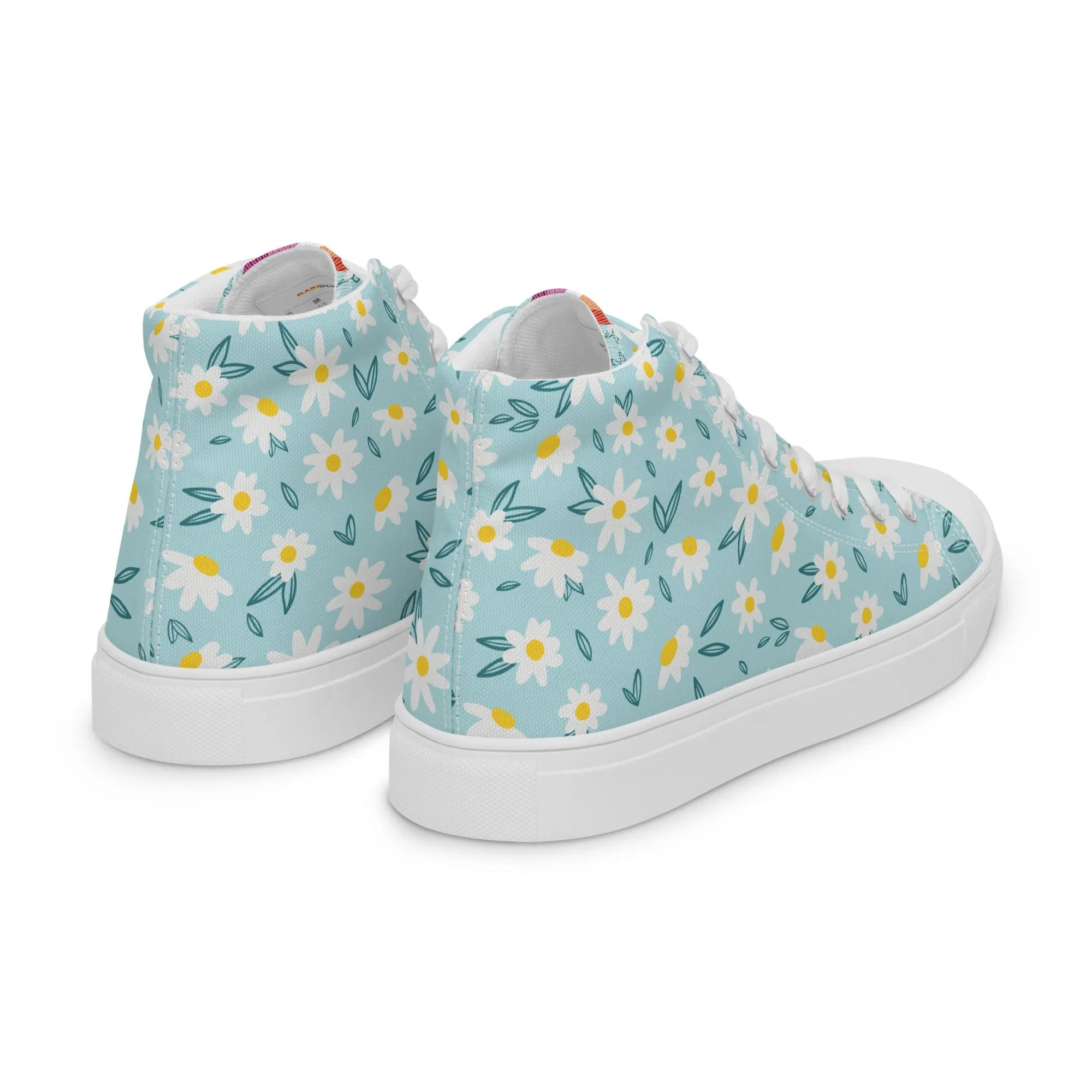 Lesbian Daisy High Top Shoes (female sizes)