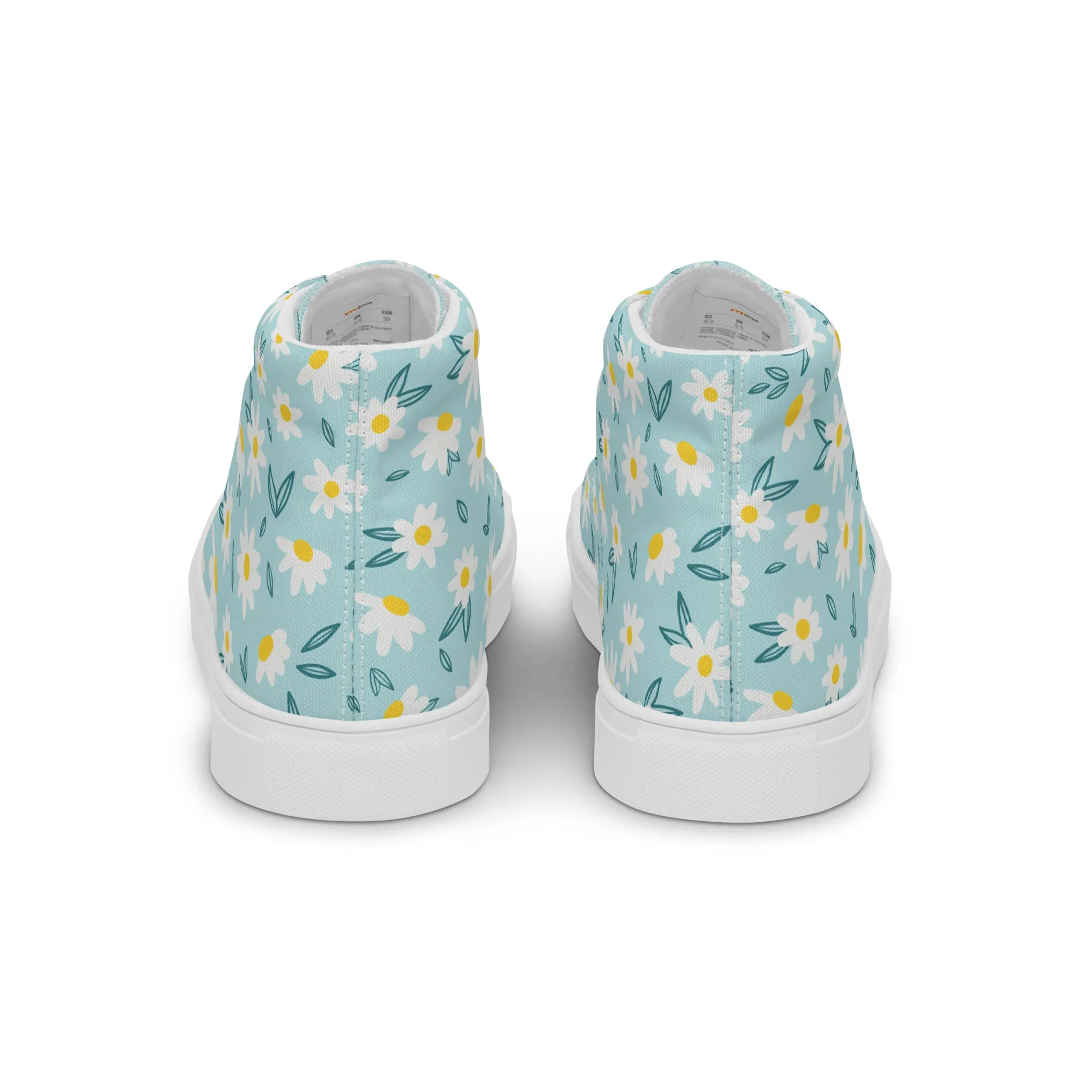 Lesbian Daisy High Top Shoes (female sizes)