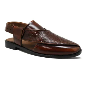 MEN TRADITIONAL PESHAWARI CHAPPAL C-237