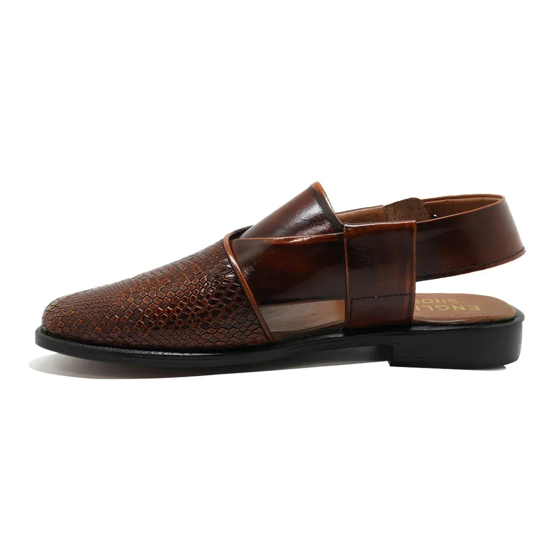 MEN TRADITIONAL PESHAWARI CHAPPAL C-237