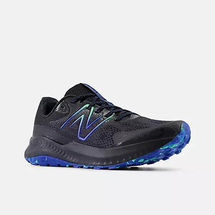 NEW BALANCE MEN'S NITREL TRAIL BLACK/BLUE SHOES