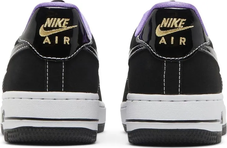 Nike Air Force 1 LV8 GS 'World Champ - Lakers', black