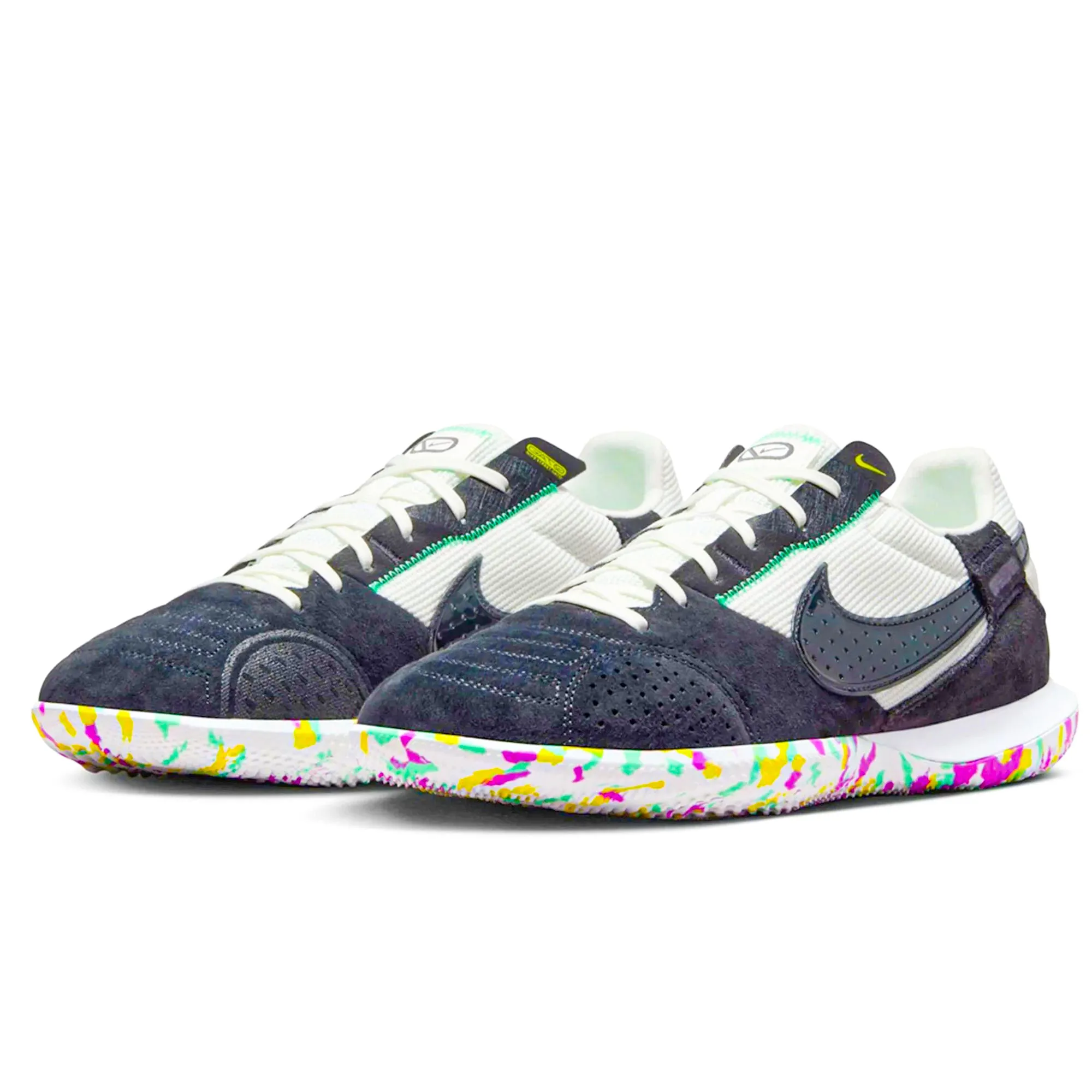 Nike Streetgato Indoor Soccer Shoes (Summit White/Off Noir)