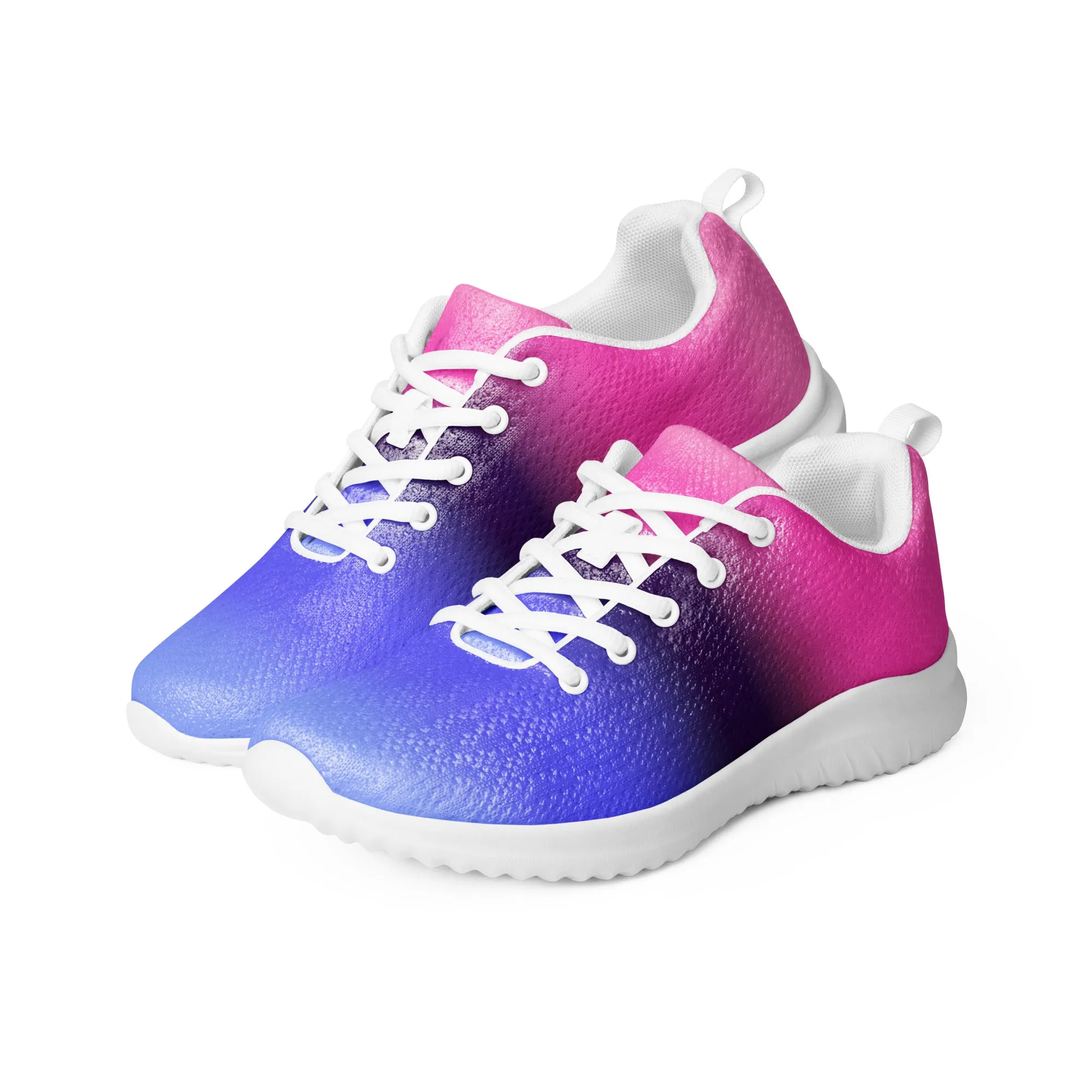 Omnisexual Pride Men’s Athletic Shoes - Ombre