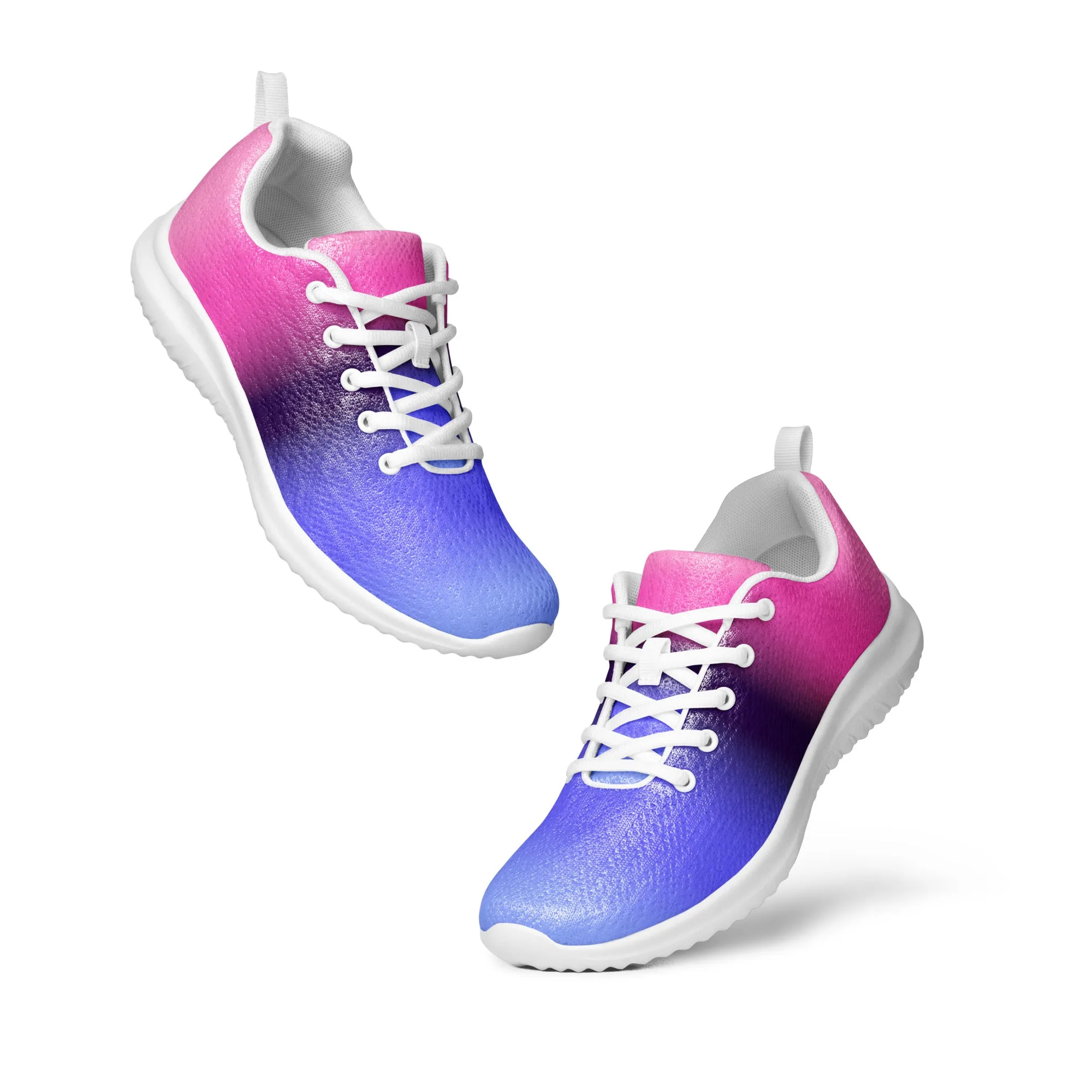 Omnisexual Pride Men’s Athletic Shoes - Ombre