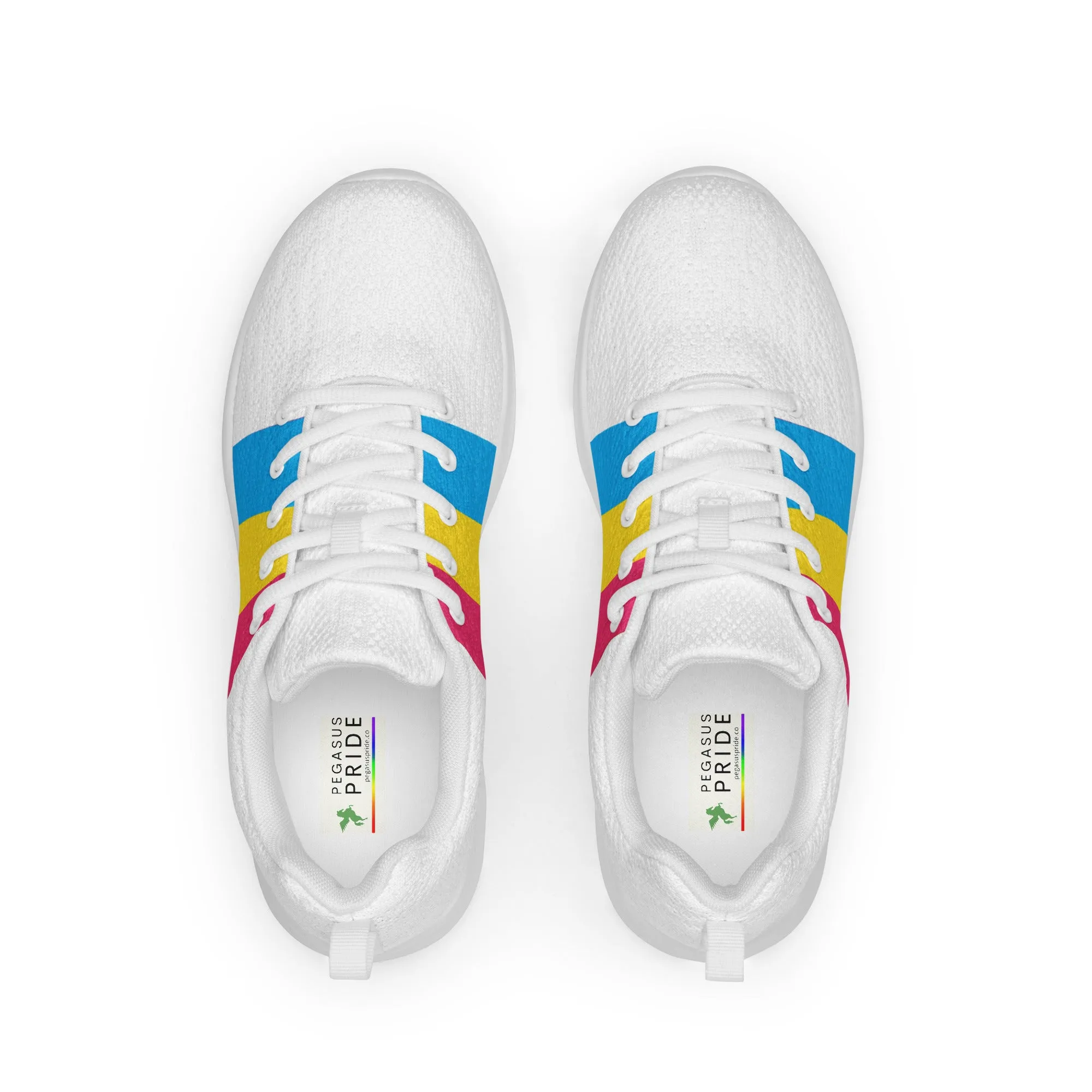 Pansexual Pan Pride Flag Men’s Athletic Shoes