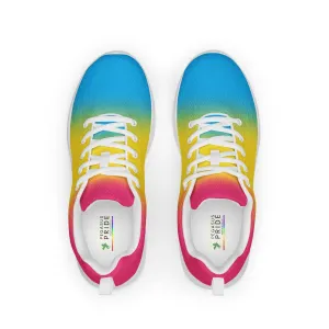 Pansexual Pan Pride Men’s Athletic Shoes Ombre