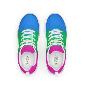 Polysexual Poly Pride Men’s Athletic Shoes - Ombre