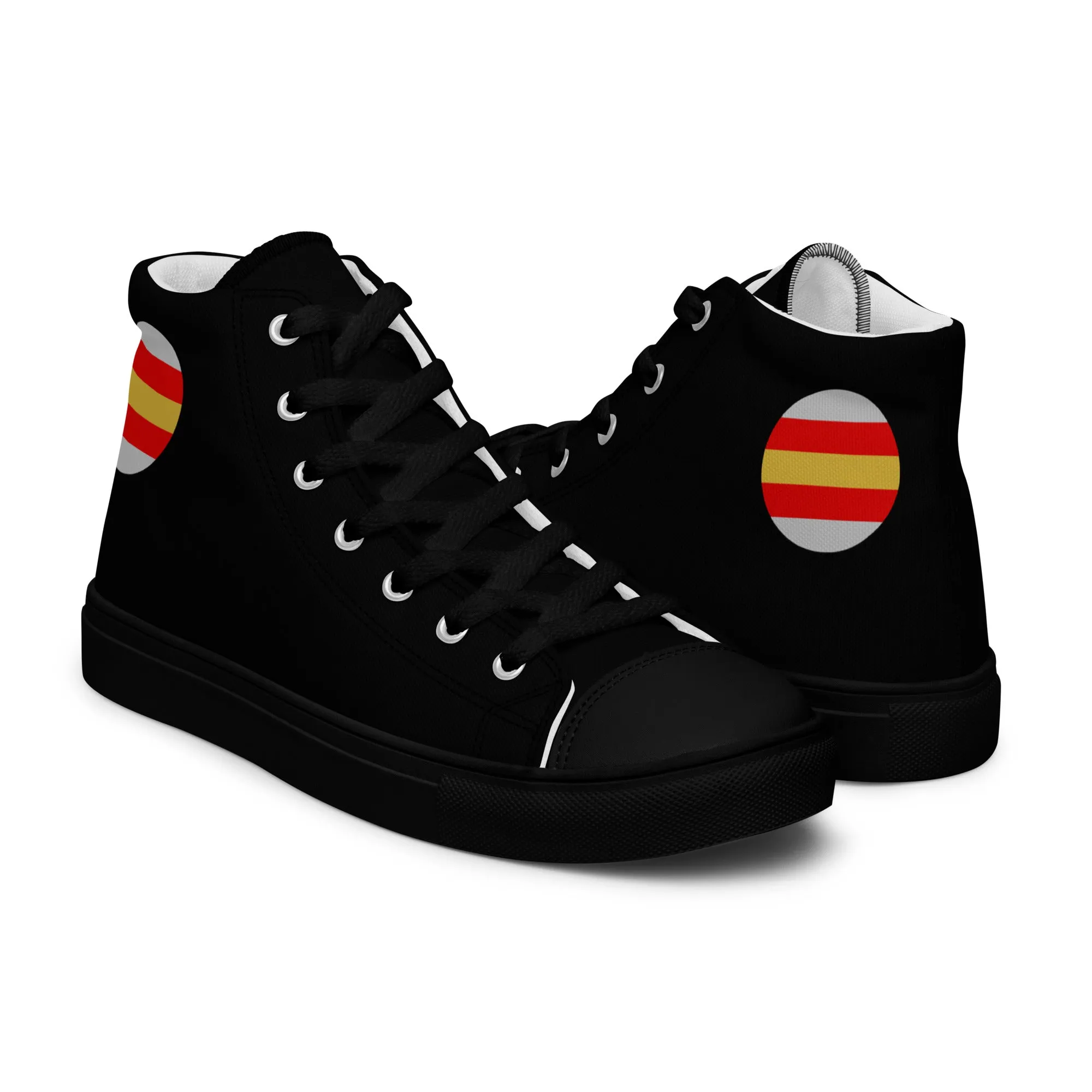 Proculsexual Pride Men’s High Top Canvas Athletic Shoes