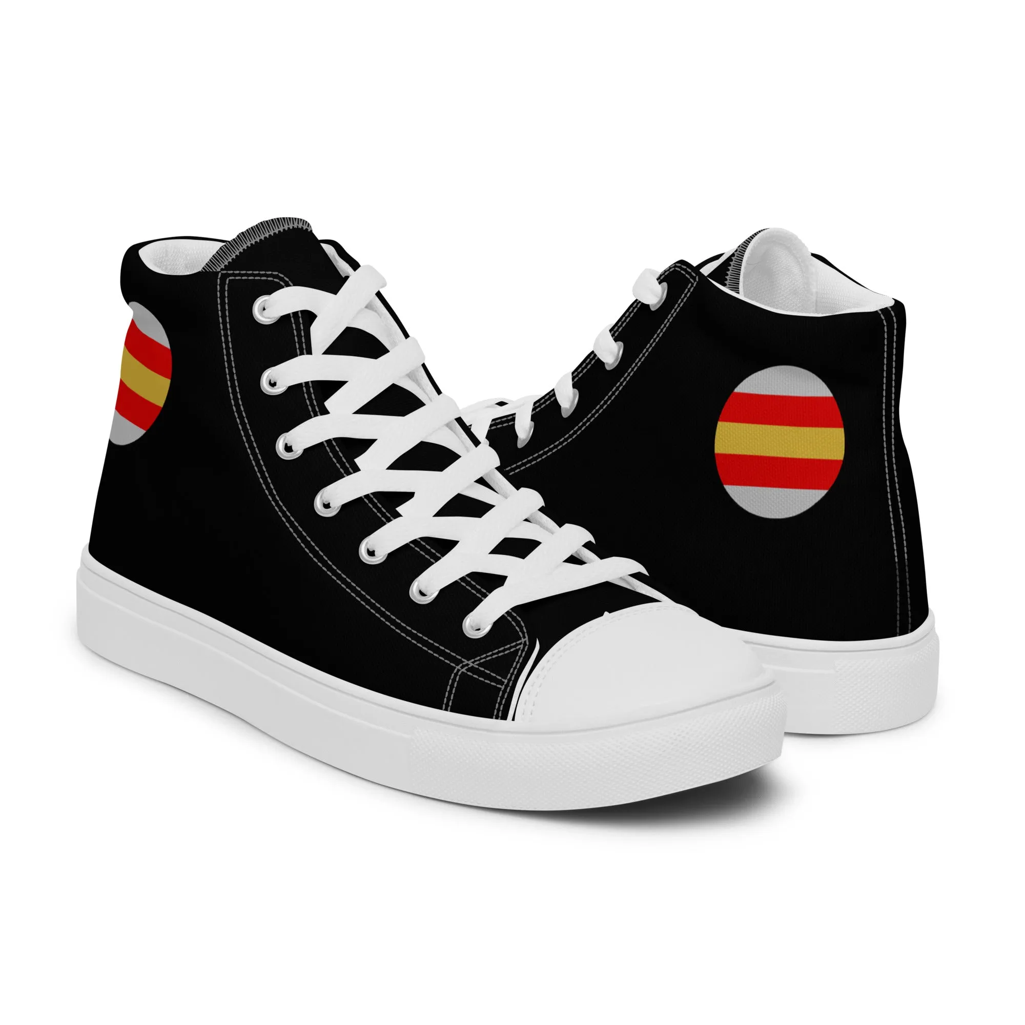 Proculsexual Pride Men’s High Top Canvas Athletic Shoes