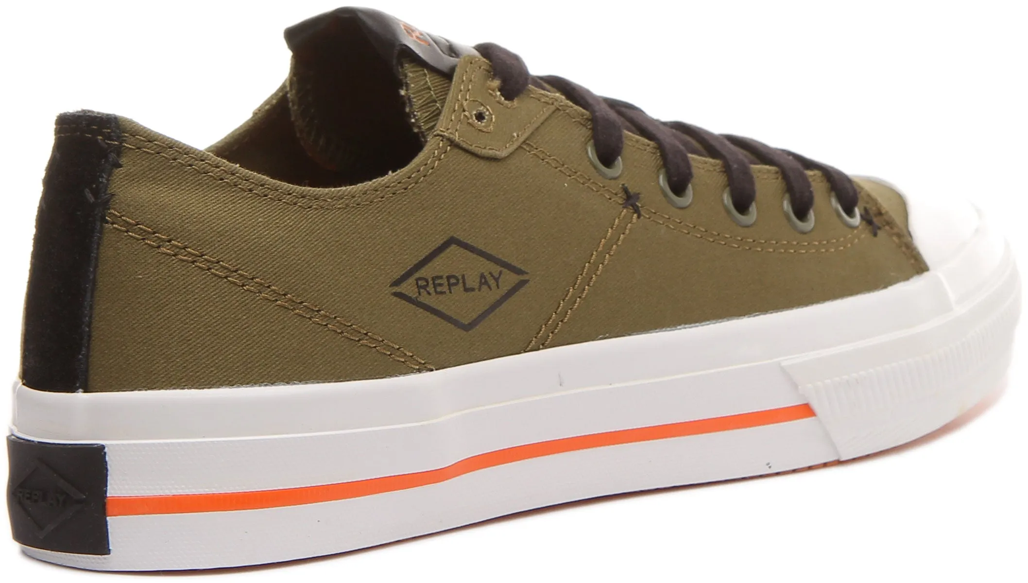 Replay Rebel Jok In Green For Men