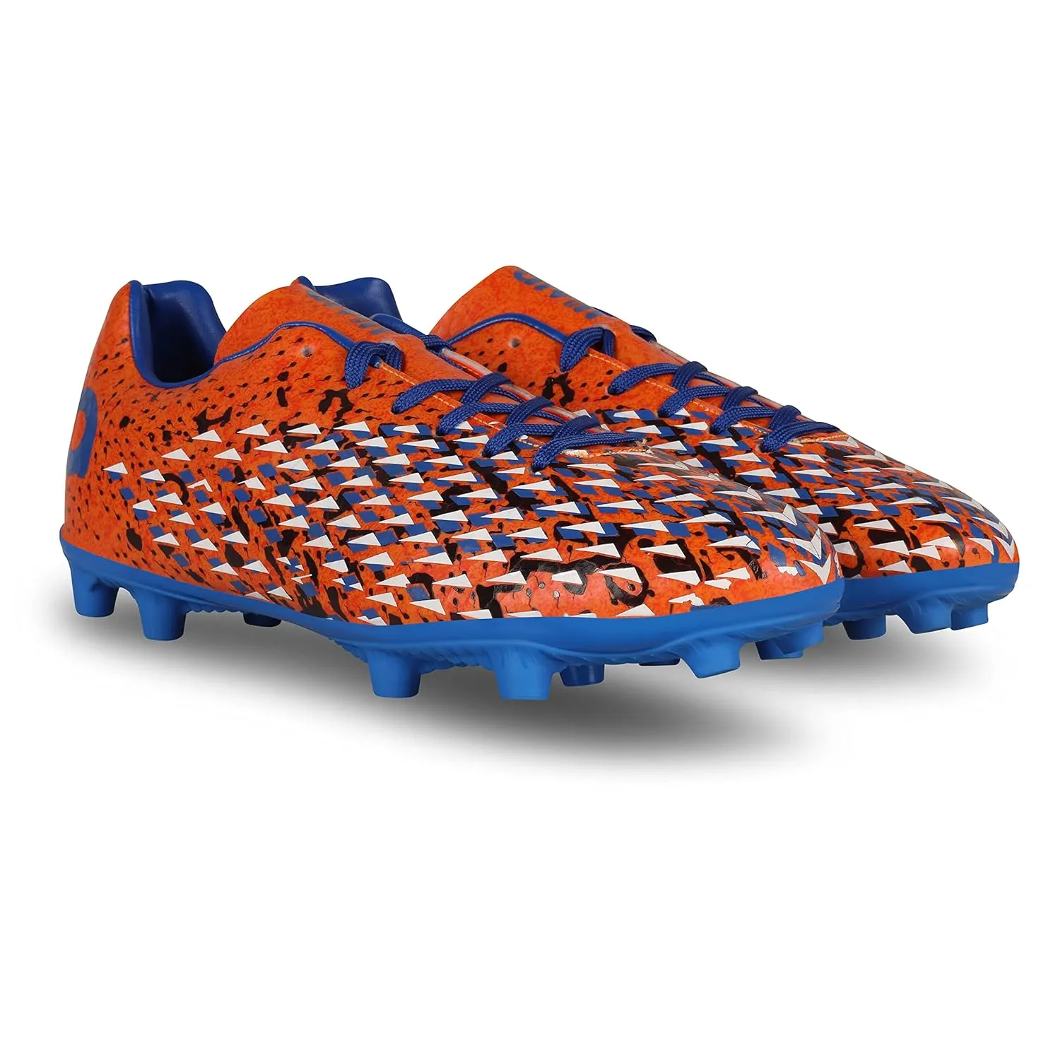 Speed King Football Shoes For Men (Orange)