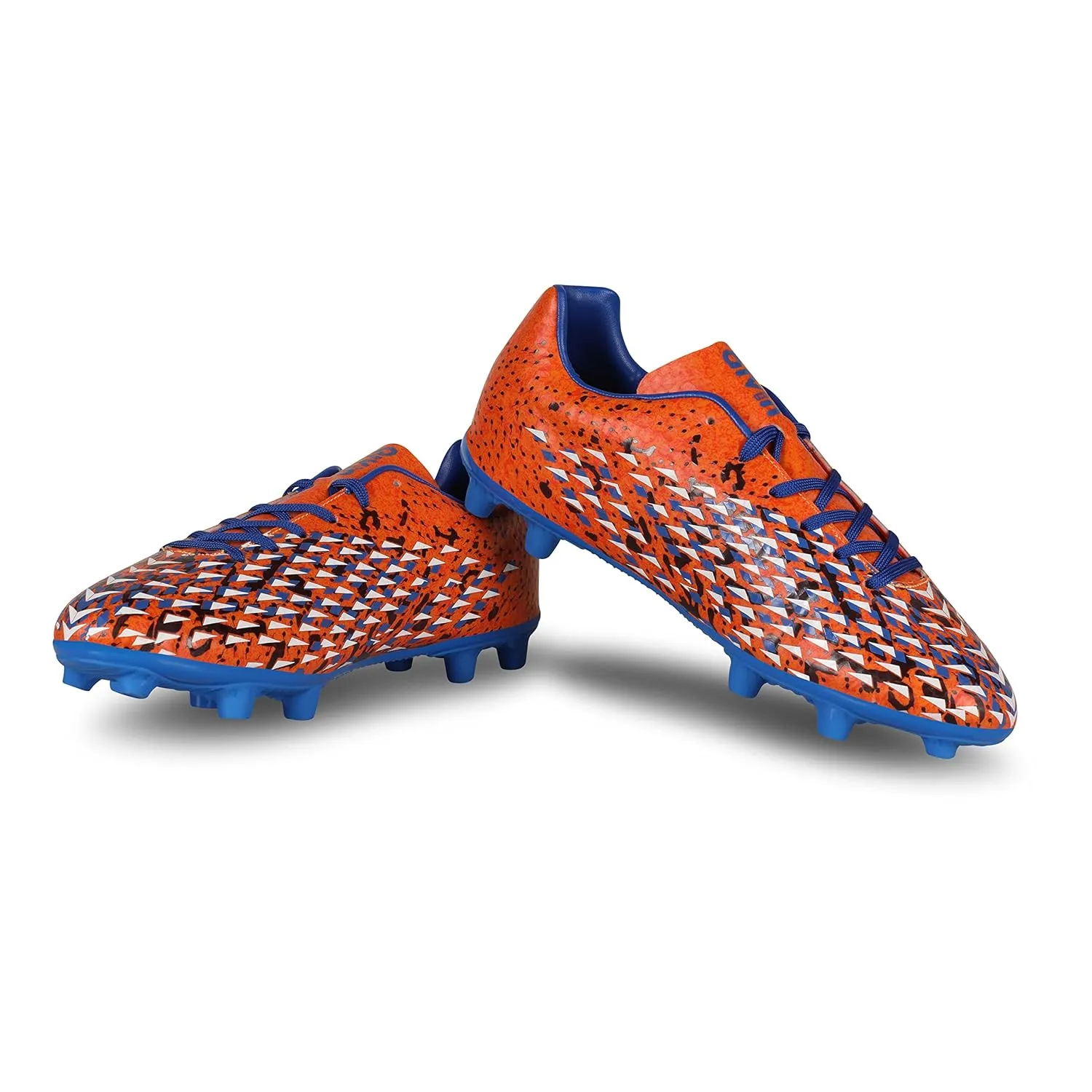 Speed King Football Shoes For Men (Orange)