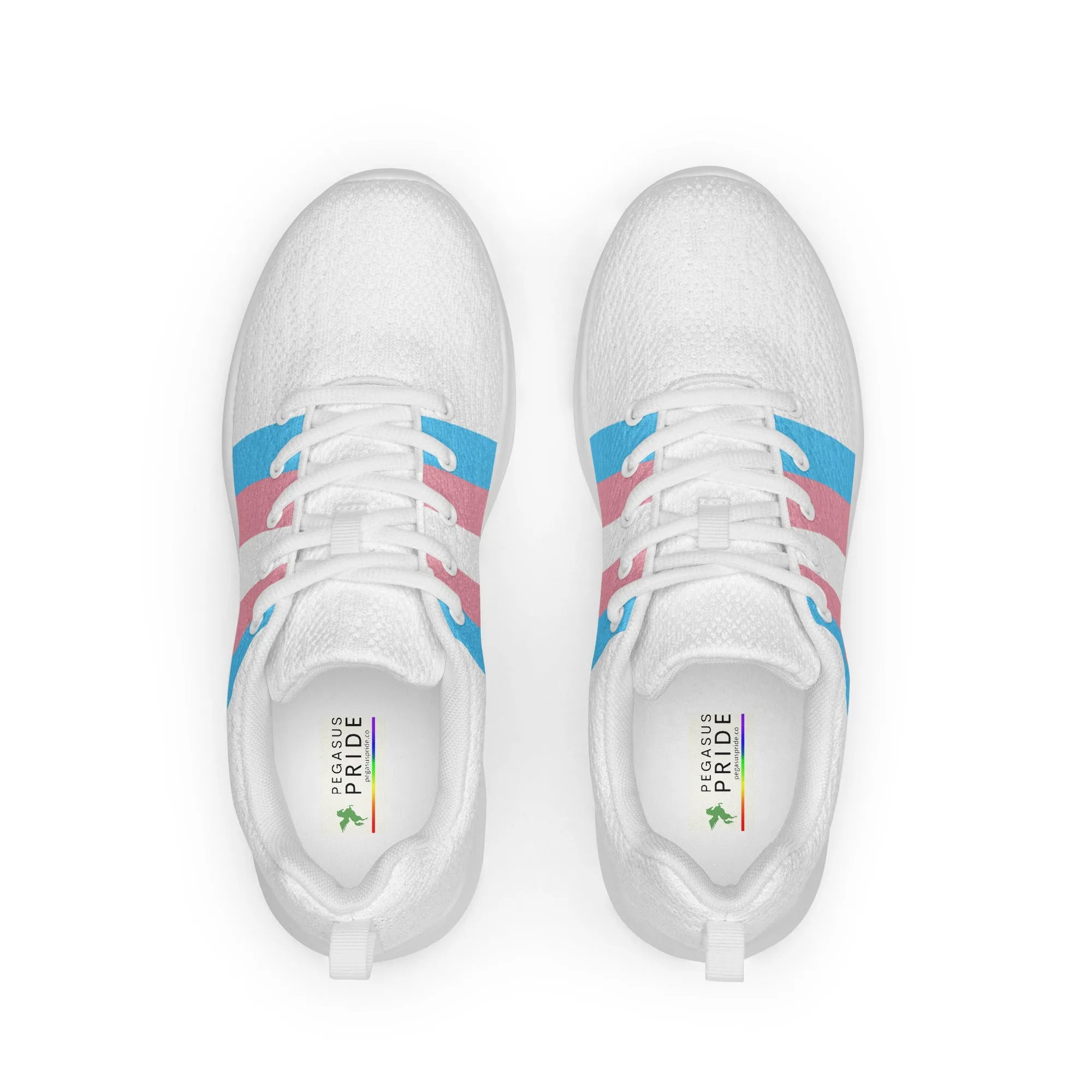 Transgender Trans Pride Flag Men’s Athletic Shoes