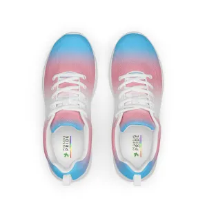 Transgender Trans Pride Men’s Athletic Shoes - Ombre