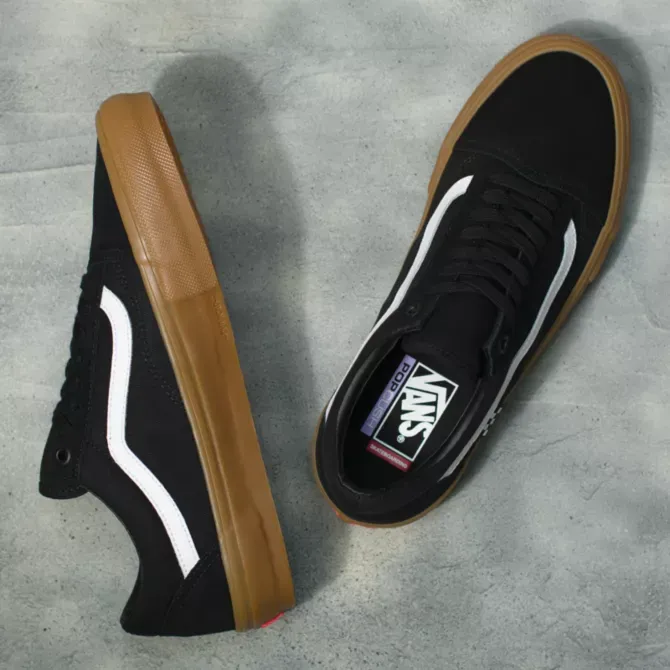 Vans Skate Old Skool - Black/Gum