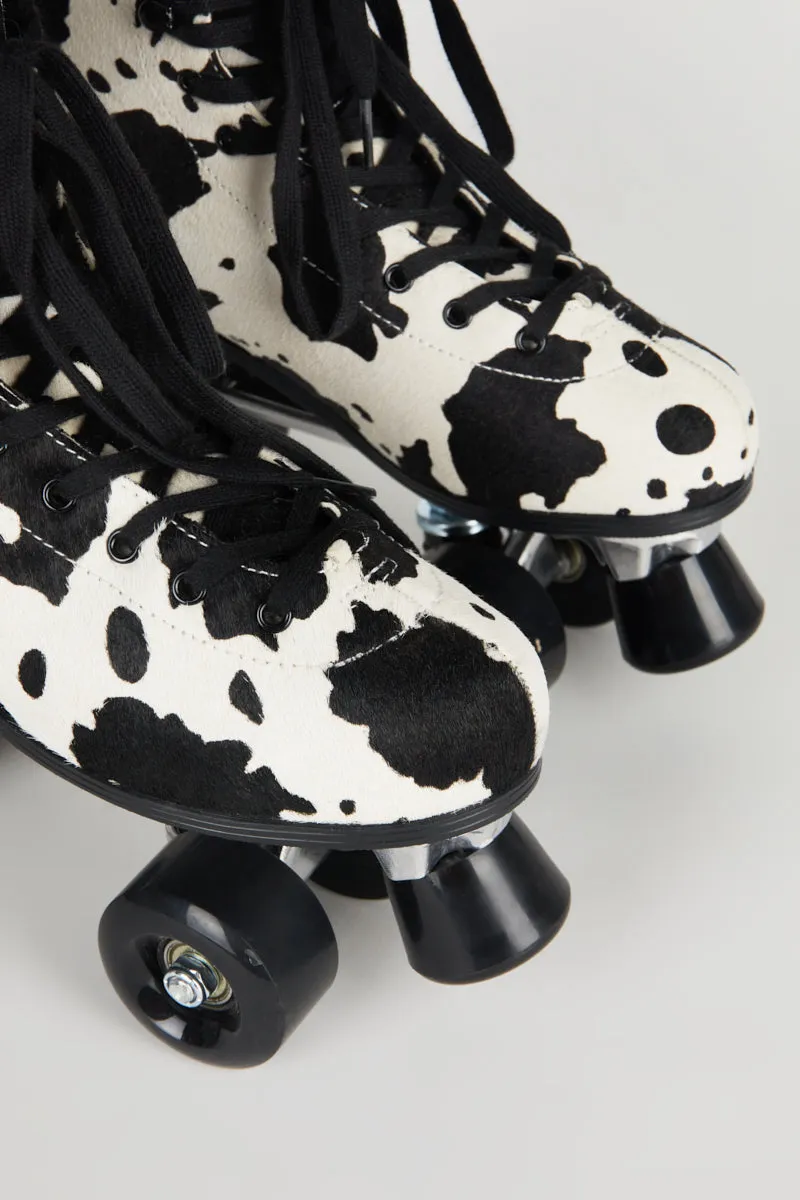 Whip It Cowhide Roller Skate