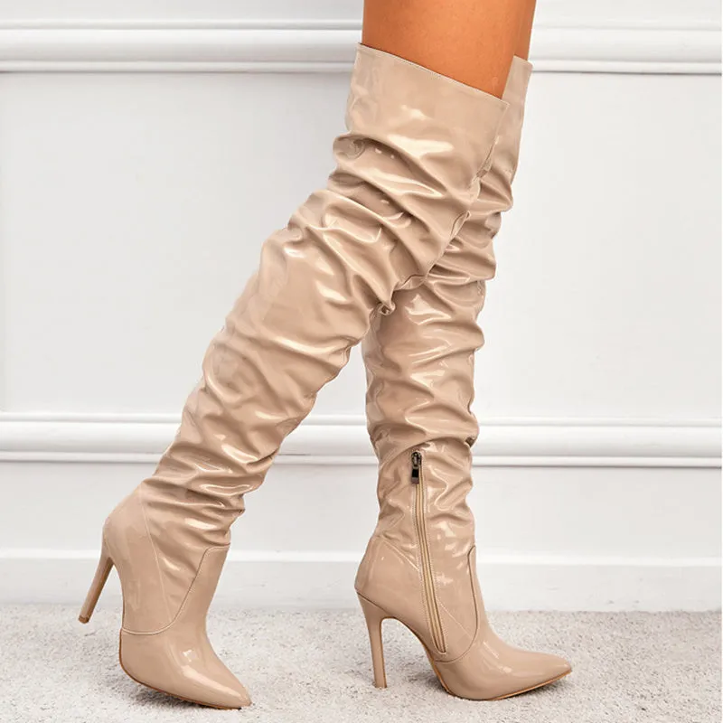 Women's Knee High Stylish Party Boots