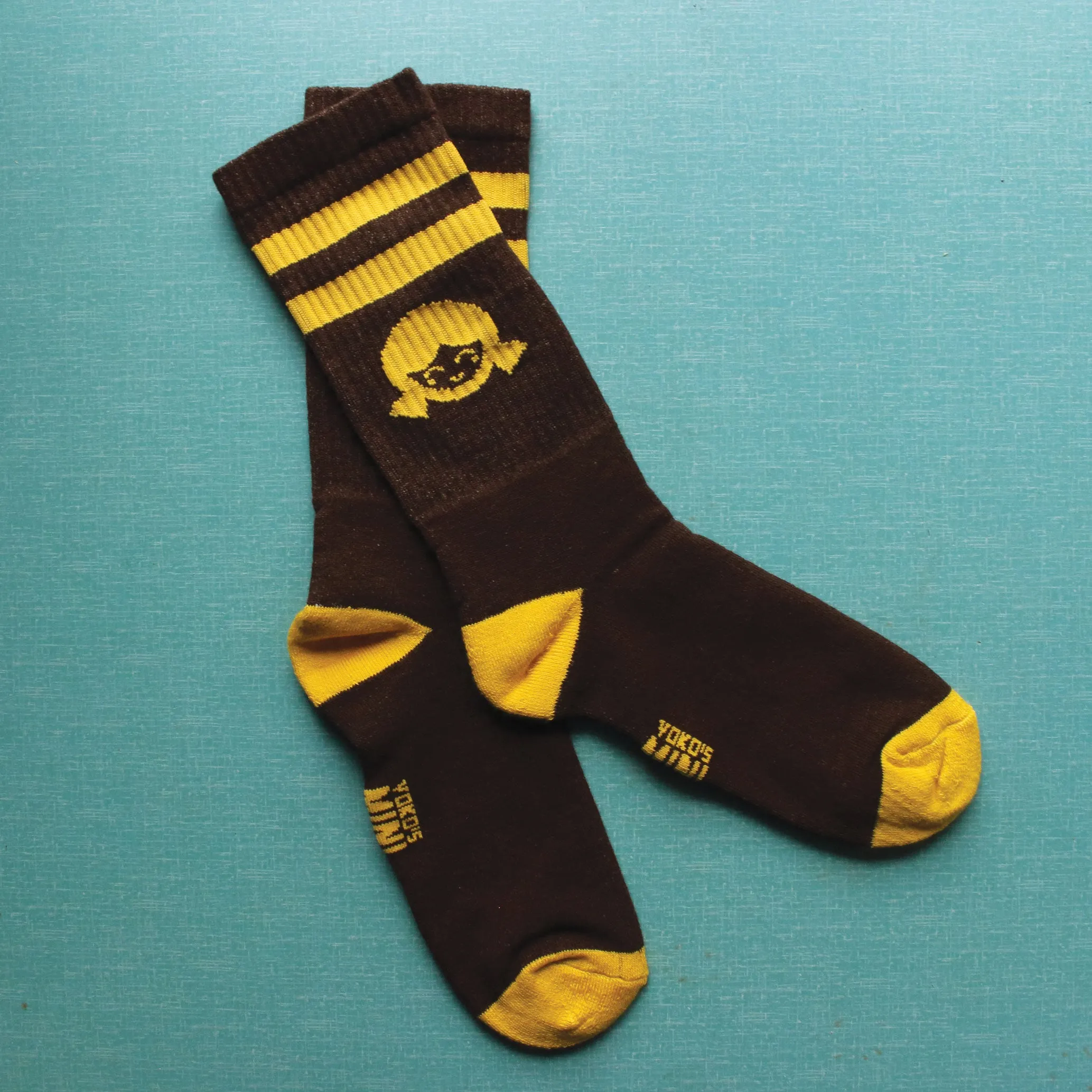 YMM TEAM SOCKS  - BROWN